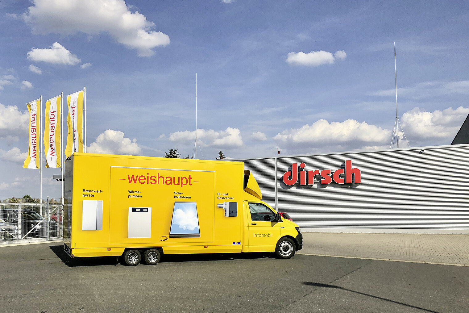 Firmengel&auml;nde der Dirsch Haustechnik